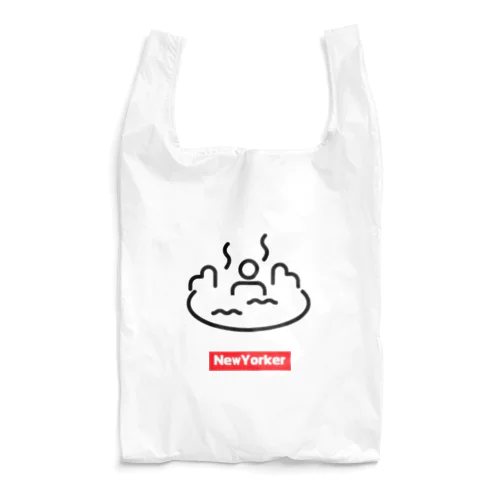 ニューヨーカー入浴（温泉） Reusable Bag