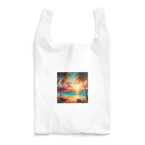 At the beach Reusable Bag