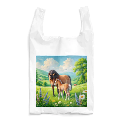 大丈夫？(お馬の親子) Reusable Bag