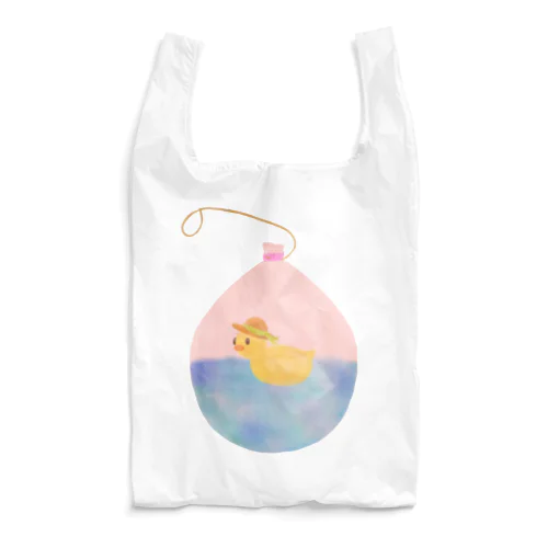 水ヨーヨーに住むアヒルさん① Reusable Bag