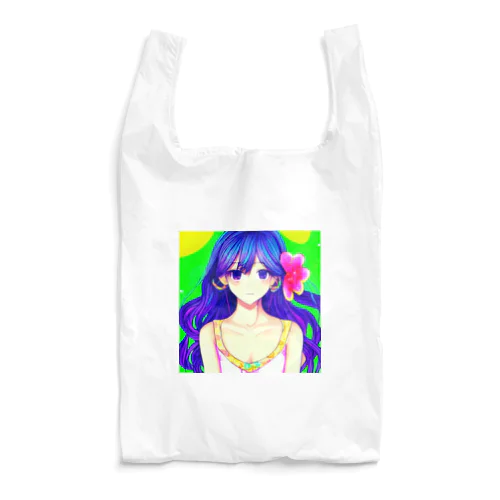 きゅぴきゅぴ★青髪美人ガール Reusable Bag