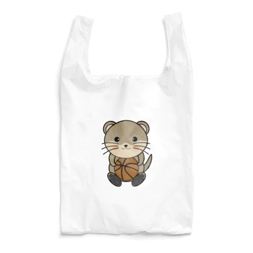 かわうそちゃんのバスケ Reusable Bag