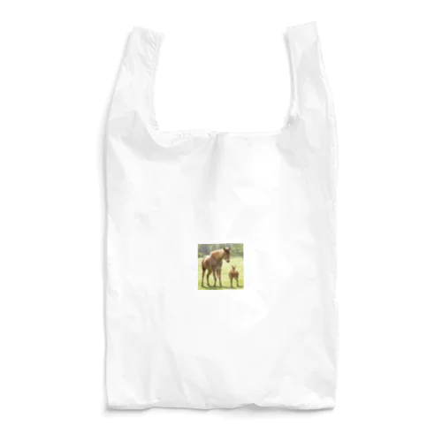 馬と鹿 Reusable Bag