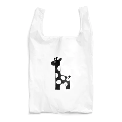 白黒きりんさん Reusable Bag