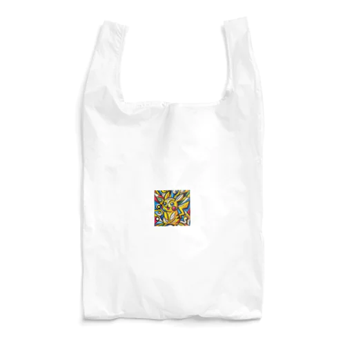 ピカソ風ピカチュウ Reusable Bag