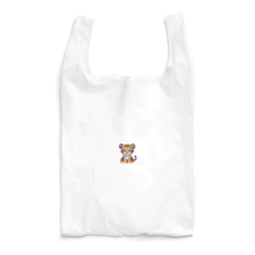 ドット絵のライオン Reusable Bag