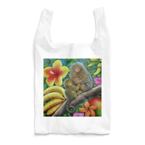 サル、猿 Reusable Bag