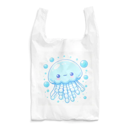 水色のクラゲ･スー Reusable Bag