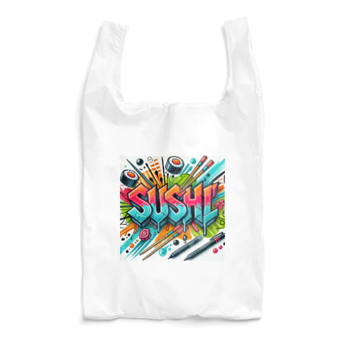 Graffiti Sushi Reusable Bag