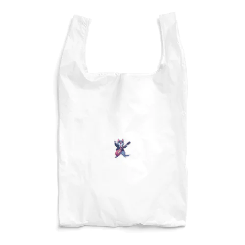 ロックンロールな猫 Reusable Bag