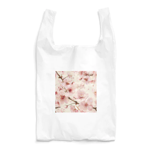 淡いピンクの桜の花4 Reusable Bag