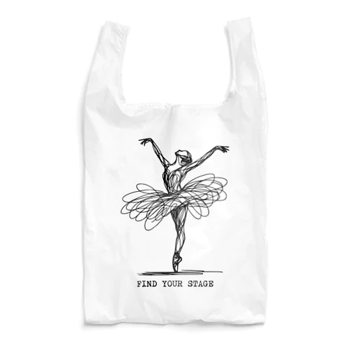 自分の人生のステージを踊る Reusable Bag