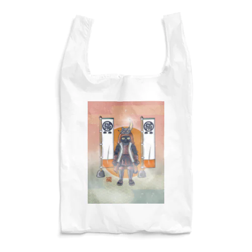 黒猫戦国武将 Reusable Bag