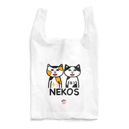 ツインズネコ Reusable Bag