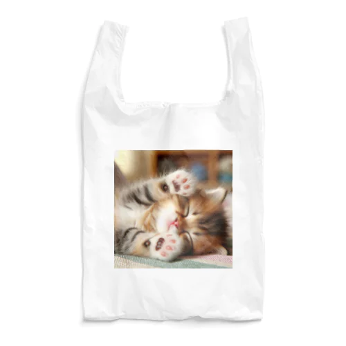 ふわふわ子猫 Reusable Bag