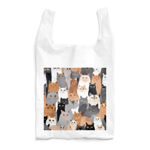 猫の集会 Reusable Bag