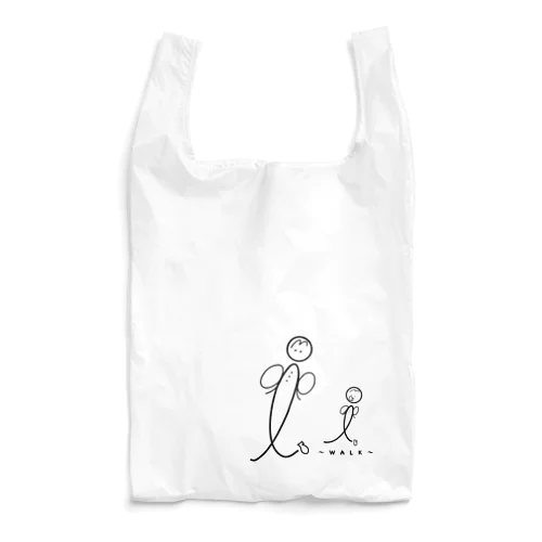 〜 W A L K 〜 公式ロゴ Reusable Bag