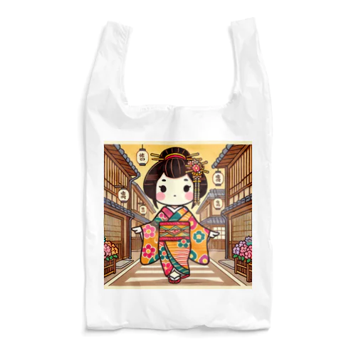 ぷくっと着物 Reusable Bag