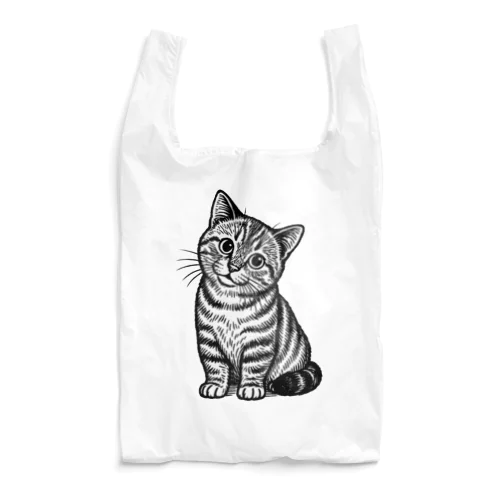 AI作画　猫ちゃん Reusable Bag
