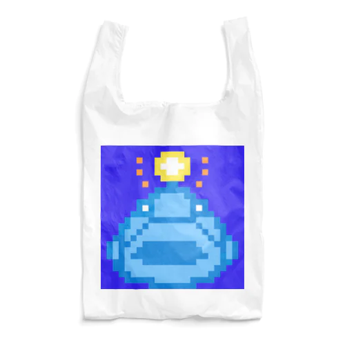 クエ＋あんこう（色付き）【ドット絵】 Reusable Bag
