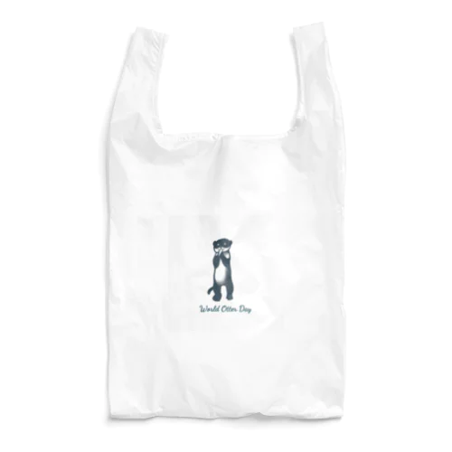 World Otter Day Reusable Bag