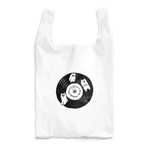 ３匹のくまとレコード Reusable Bag