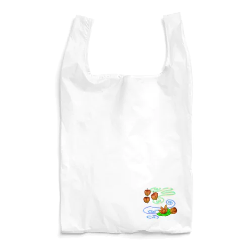 ホオズキ 水紋（和柄）その2 Reusable Bag