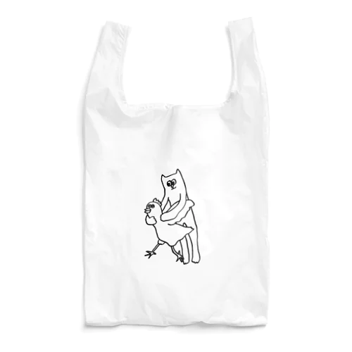 ひと狩りいったネコ Reusable Bag