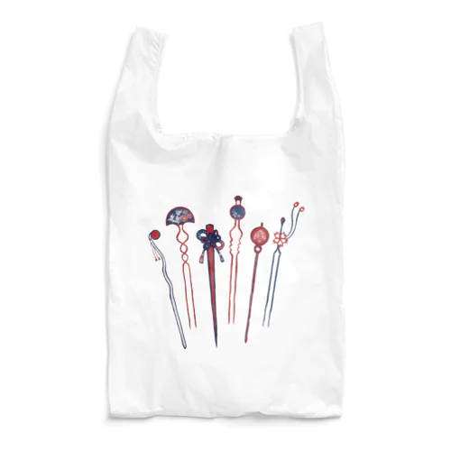 【日本レトロ#04】かんざし Reusable Bag