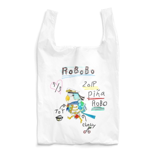 ROBOBO「ぴにゃロボ」 Reusable Bag