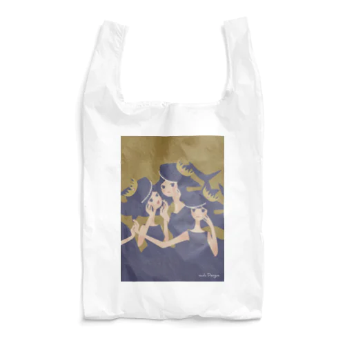 おサメ姫の森〜3sharks Reusable Bag