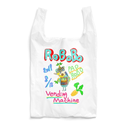ROBOBO🤖「パオロボ」 Reusable Bag