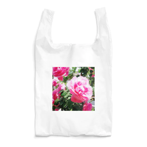 pink rose Reusable Bag