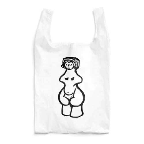 前面(片面)プリント　縄文のビーナスさん　土偶シリーズ Reusable Bag