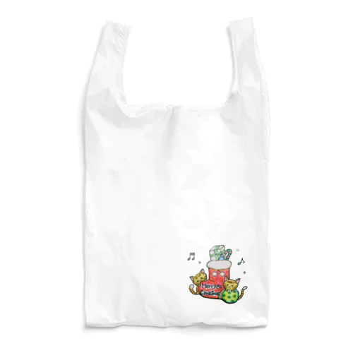 ハッピークリスマス Reusable Bag