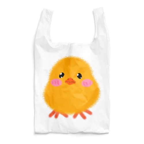 可愛いふんわりピヨコ① Reusable Bag