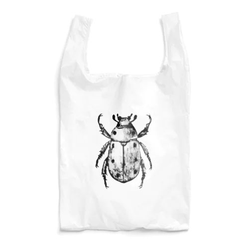 コガネムシ(黒ver.) Reusable Bag