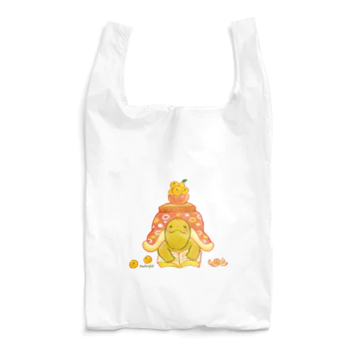 こたつカメのこたろー　赤 Reusable Bag