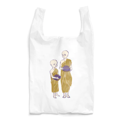 【ミャンマーの人々】少年モンク Reusable Bag