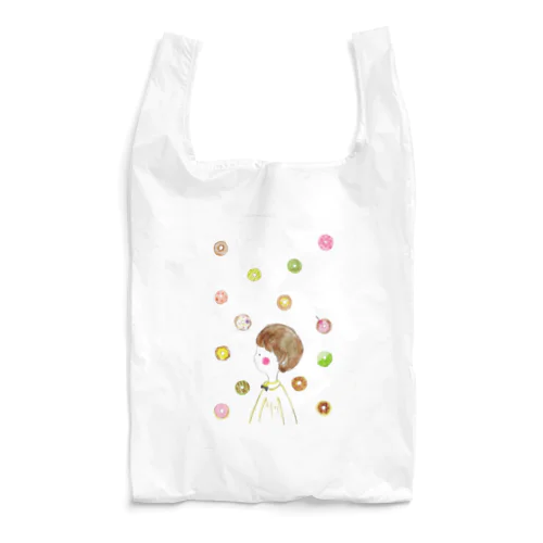 ドーナツの降る日 Reusable Bag