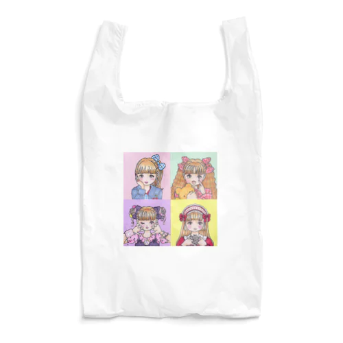 Ran Oishi Illustration "COVER GIRL4"  Reusable Bag