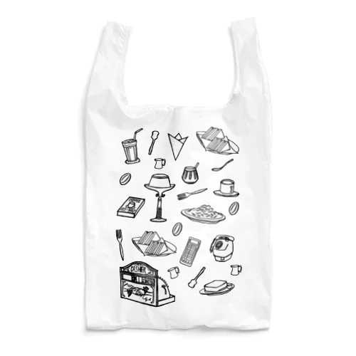 純喫茶　モノクロ Reusable Bag