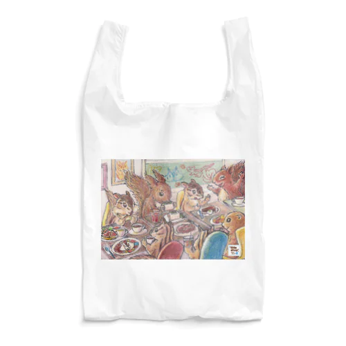 『りすカフェ』へようこそ！ Reusable Bag