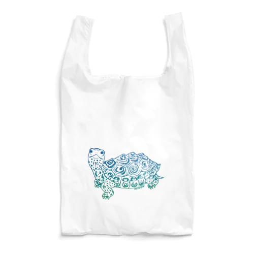 ダイヤモンドバックテラピン 青緑　 Reusable Bag