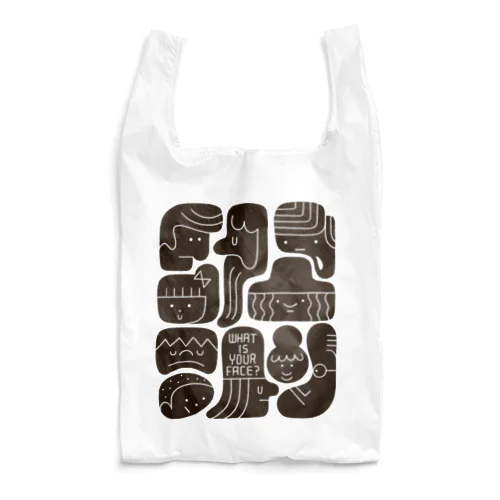 WHAT IS YOUR FACE? Reusable Bag