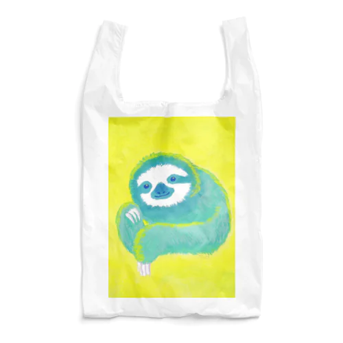 ナマケモノ3(アクリル画) Reusable Bag