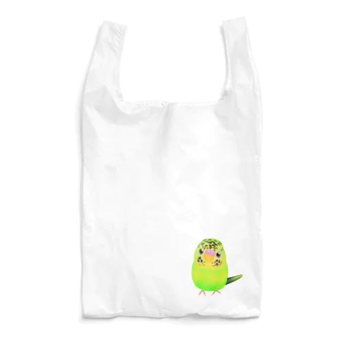 うるうる黄緑ジャンボ② Reusable Bag