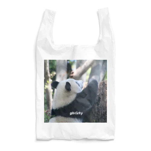 背伸び PANDA Reusable Bag