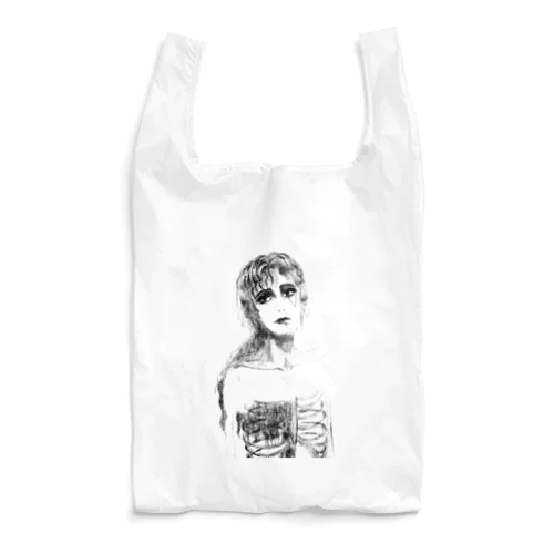 black_lady Reusable Bag