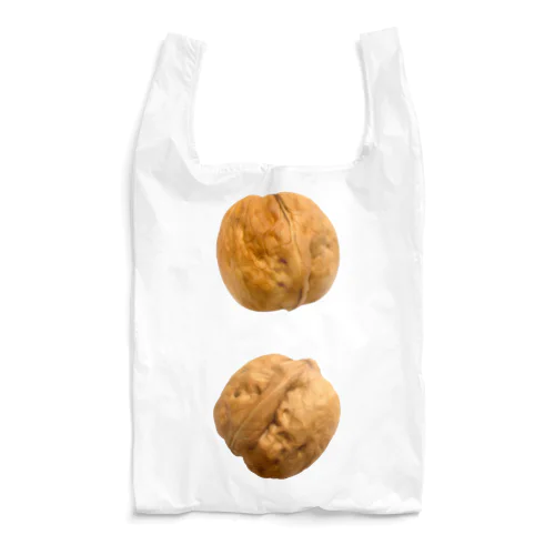 【硬さの象徴】剥いてない胡桃の実 Reusable Bag